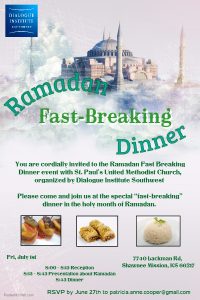 Ramadan Fast-Breaking Dinner