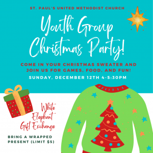 Youth Group Christmas Party!