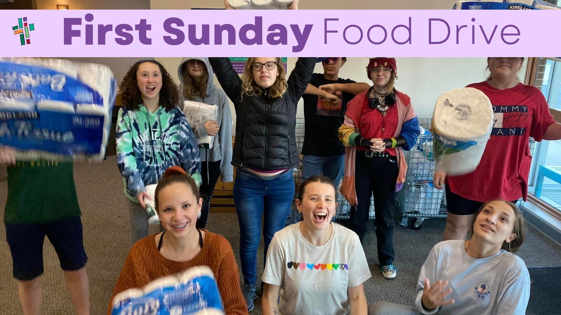 First Sunday Food Drive
