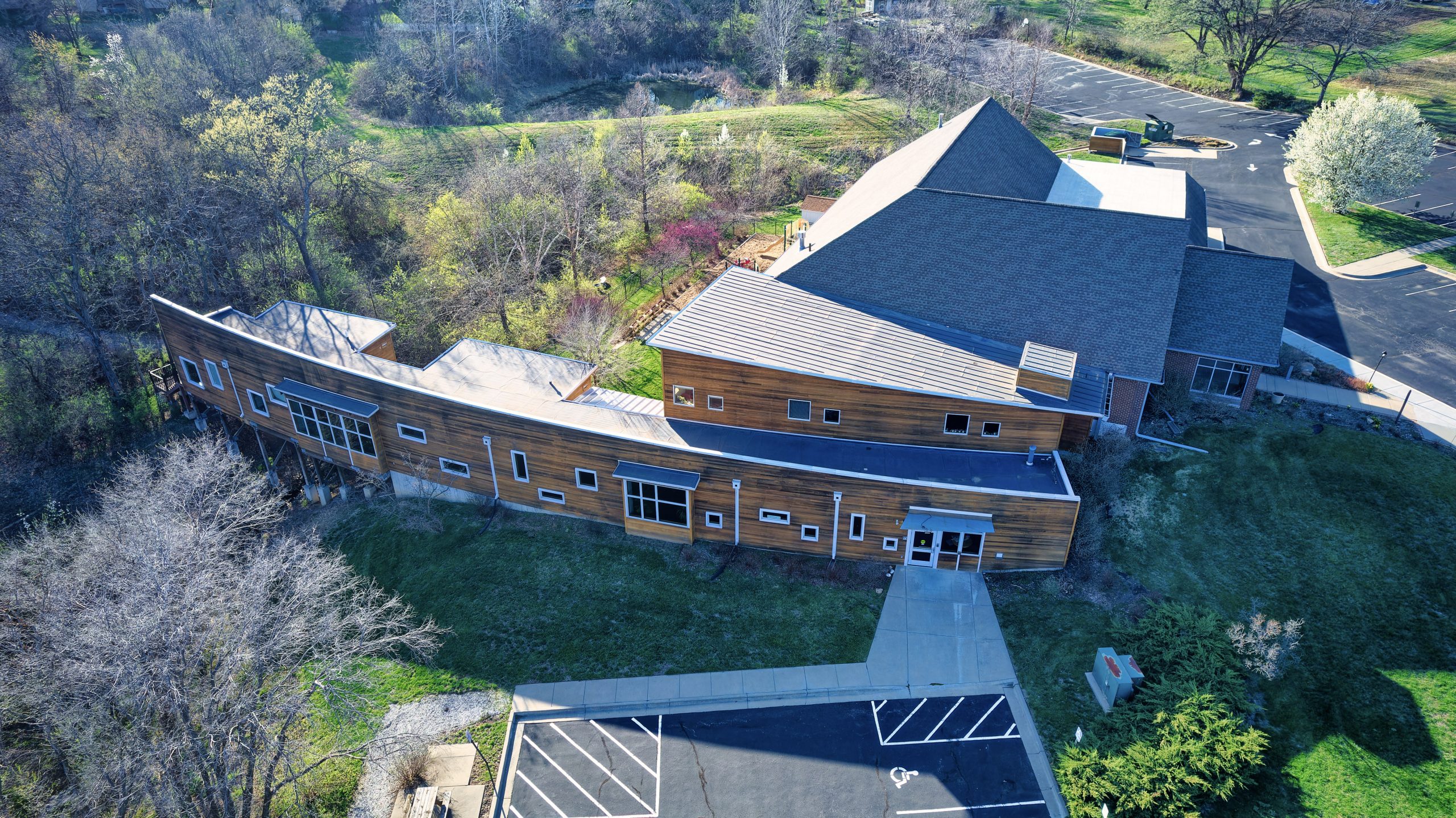 aerial view of St. Paul's